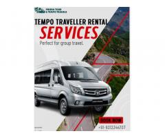 12 Seater Tempo Traveller