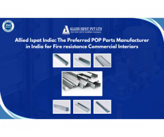 Precision POP Parts That Elevate Every Ceiling – From the Experts at Allied Ispat India