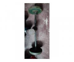 Home Gym Items – Dumbbells, Rods, Plates – Good Condition