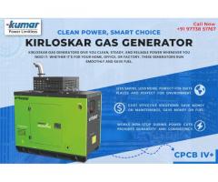 Efficient Kirloskar Gas Generator – Clean Power, Smart Choice
