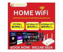 Home Broadband Plans in Faridabad – Gigmax NIT Areas