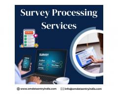 Outsource Survey Processing Services In India