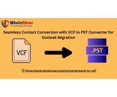 Seamless Contact Conversion with VCF to PST Converter for Outlook Migration