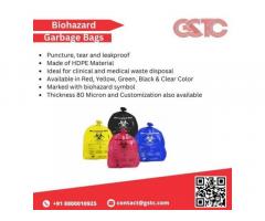 Medical Biohazard Bags GSTC – For Bio-Waste Disposal