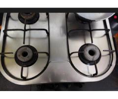 Glen 4 burner gas stover with alloy burners