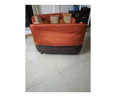 SOFA SET 3-2-1 WITH NEW SOFA COVER AVAILABLE FOR SALE