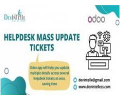 Helpdesk Mass Update Tickets in Odoo