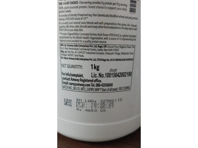 Nutrilite All Plant Protein Powder 1kg for fitness enthusiasts - 4/4