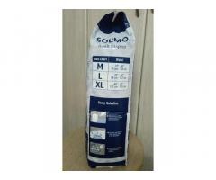 Amazon Brand-Solimo Adult Diapers Tape Style Medium Size 60 Count