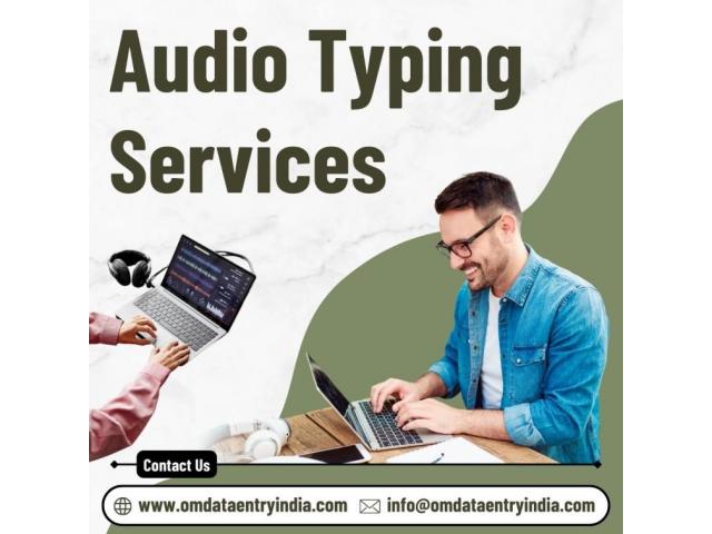 Outsource Audio Typing Services in India - 1/1