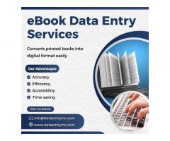 Best eBook Data Entry Services in India
