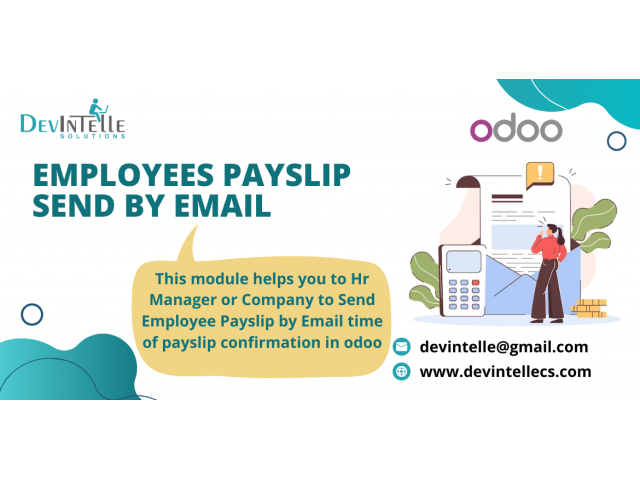 Employees Payslip Send By Email in Odoo - 1/1
