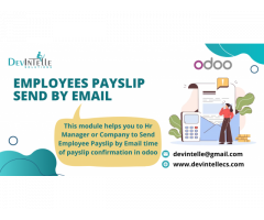 Employees Payslip Send By Email in Odoo