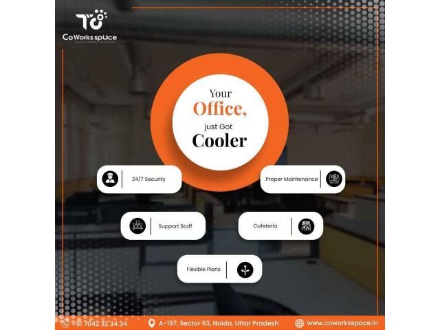 Best Private Office Space in Noida Sector 63 | Premium Workspaces - 1/1