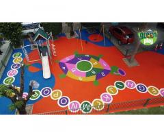 EPDM Rubber Flooring Playground Surfaces, Tiles and Mats
