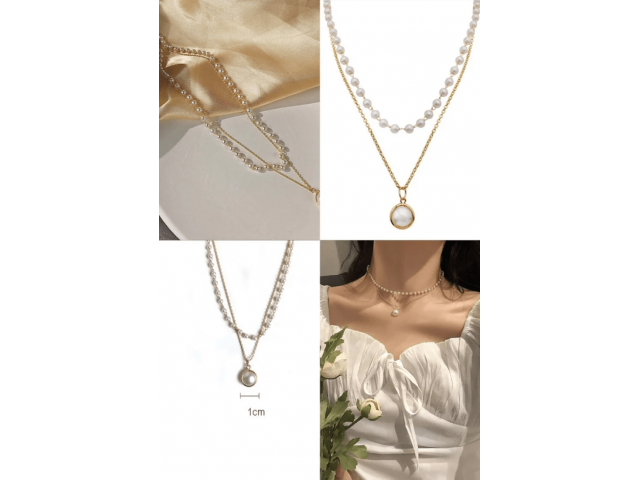 Shop Daily Wear Layered Necklace Online - 2/3