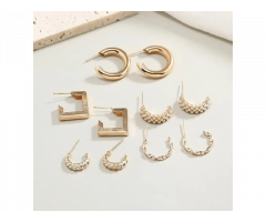 Stylish Hoops Earrings Online in India