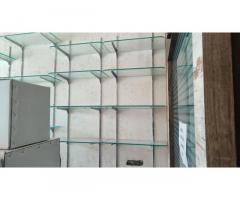 Glass Shelf for accessories Shop or Handicraft Shop