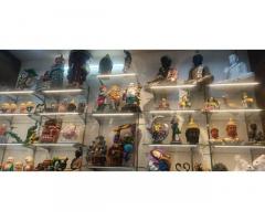 Glass Shelf for accessories Shop or Handicraft Shop