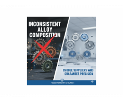 Inconsistent Alloy Composition? Choose Suppliers Who Guarantee Precision