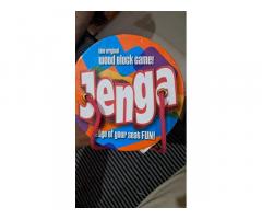 Jenga wood block game