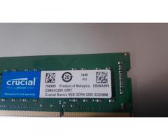 Crucial 8GB DDR4 Laptop RAM — Only ₹2000! (Perfect Working Condition)