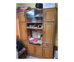 TV cabinet and showcase, Teakwood (6.5*7 feet)