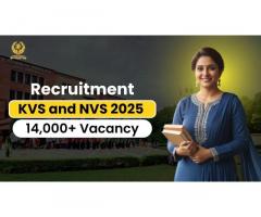 KVS NVS 2025 Recruitment | Vacancy, Exam Pattern, Notification PDF