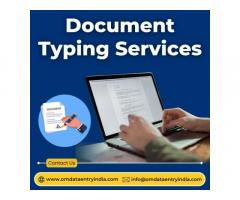 Affordable Document Typing Services in India