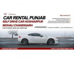 Car Rental Punjab Self Drive Car Hoshiarpur Mohali Chandigarh +919463800922
