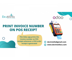 Print Invoice Number On POS Receipt in Odoo