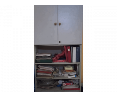 Grey Storage Cupboard