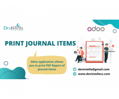 Print Journal Items in Odoo