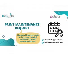 Print Maintenance Request in Odoo