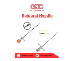 High-Quality Epidural Needle  Safe & Precise Epidural Anesthesia
