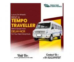 16 Seater Tempo Traveller Hire in Delhi