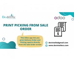 Print Picking from Sale Order in Odoo