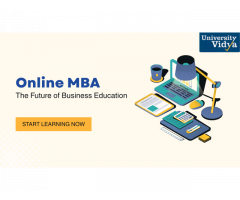 Boost Your Career Growth with a Recognized Online MBA from University Vidya