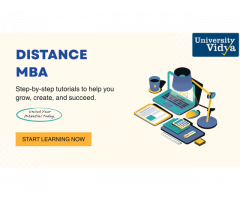 Advance Career with Flexible Distance MBA