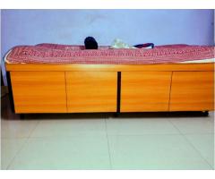 Moving out sale. Furniture, machine and fridge