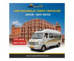 Premium Maharaja Tempo Traveller in Jaipur for Group Travel