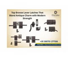 Heavy-Duty Premium Design Modern Bronze Latches Online for Farmhouses & Villas - 1