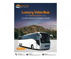 Luxury Volvo Bus, 45 & 49 Seater Bus Rental Jaipur