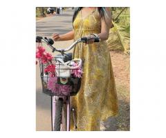 Halter neck backless dress