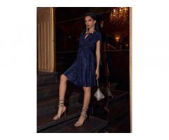 Braided Short Dress for a Cool Christmas Party Dress Style