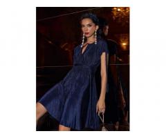 Braided Short Dress for a Cool Christmas Party Dress Style