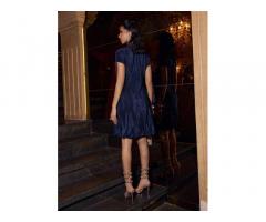 Braided Short Dress for a Cool Christmas Party Dress Style