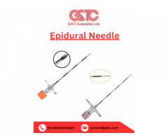Medical-Grade Epidural Needle with Smooth Insertion