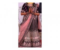 Bridal Lehenga set used only once --like new