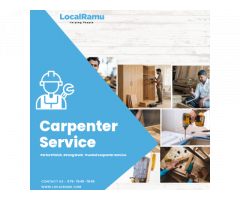 Carpenter Service by LocalRamu with Skilled Carpenters in Bangalore